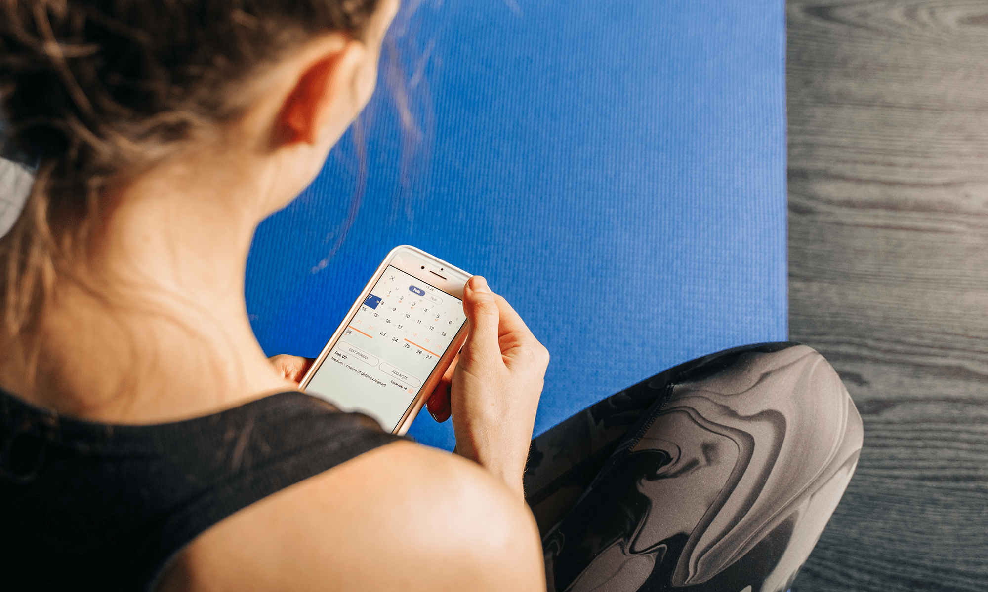 Improve accessibility compliance of menstrual tracking app