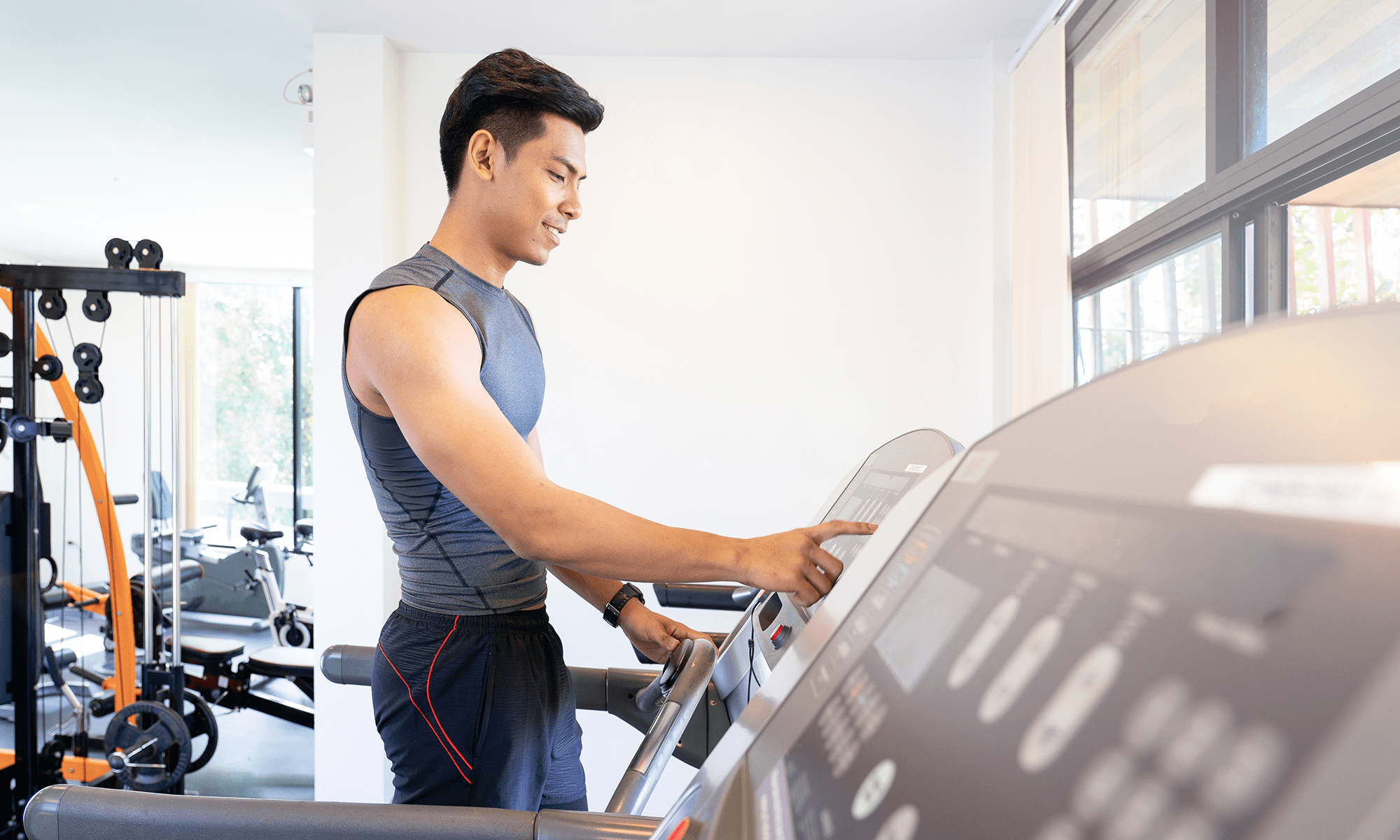 Treadmill workout metrics