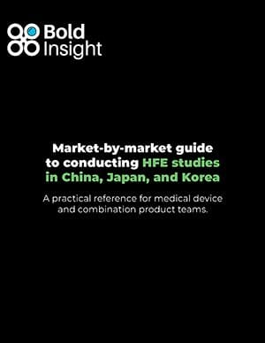 Market-by-market guide to conducting HFE studies in China, Japan, and Korea